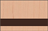 Duets Laser Indoor Woods Birch/Dark Chocolate Brown 1/16" 2-Ply